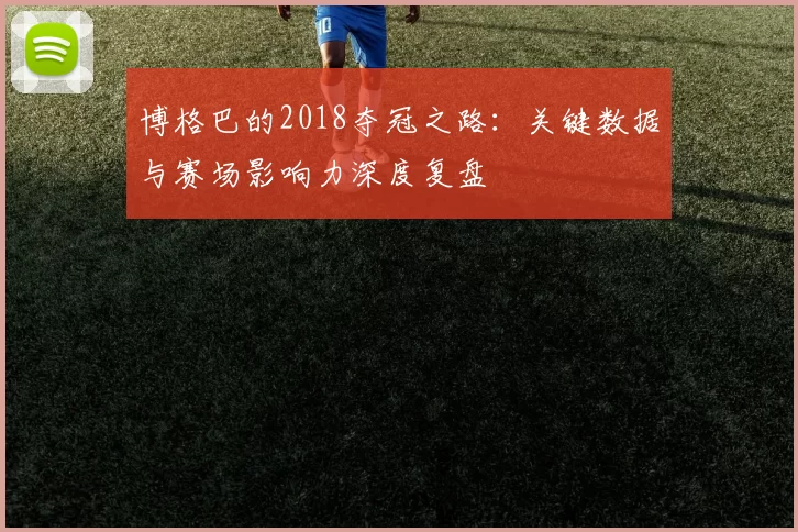 博格巴的2018夺冠之路:关键数据与赛场影响力深度复盘