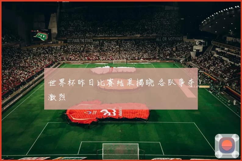 世界杯昨日比赛结果揭晓 各队争夺激烈